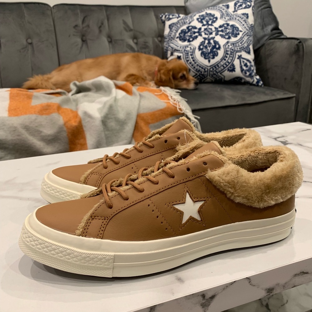 Converse One Star  Warmer Leather Low Top Sz 10